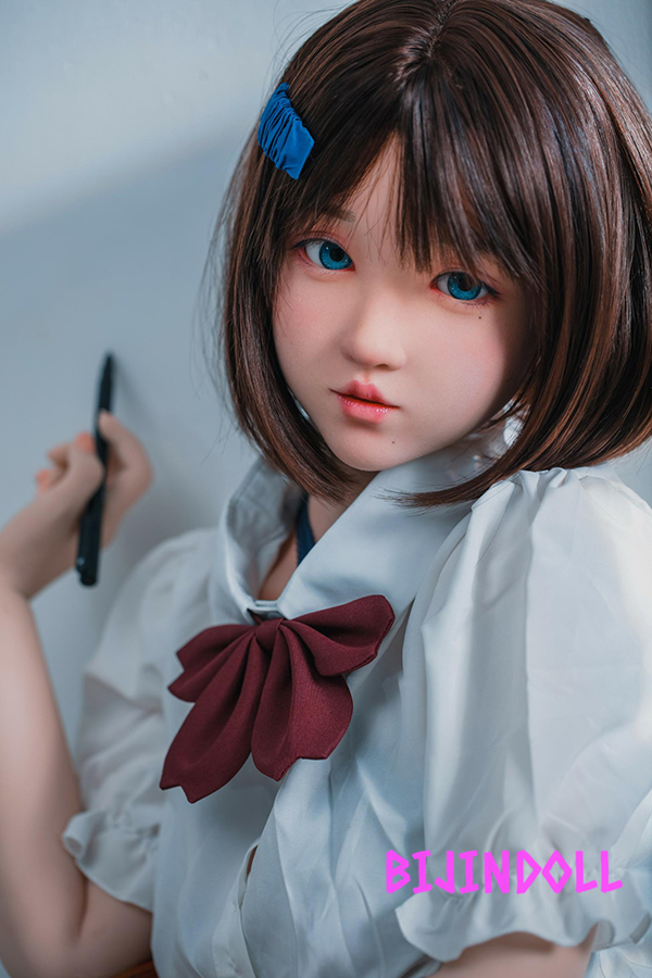 FUDOLL#15 148cm D-cup Silicone Head Realistic Cosplay Sex Doll Human-like Real Dutch Wife