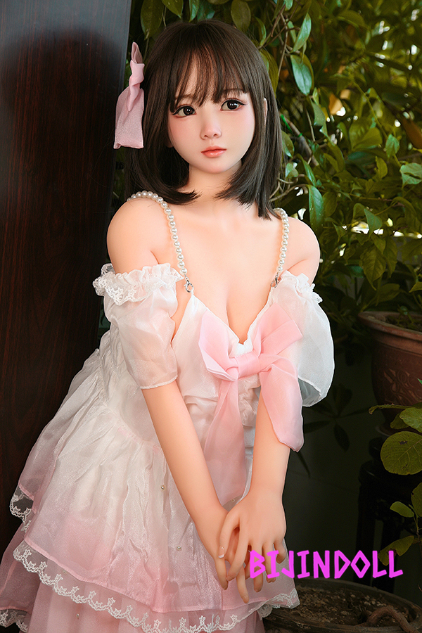 SHEDOLL 148cm D-cup Silicone head slender Asian virgin graduation love doll sex experience practice position