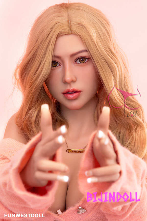Funwest#055 Lucy 155cm F-cup TPE Excellent Style Dutch Wife SEX Masturbator Sexy Blonde Asian Dolls
