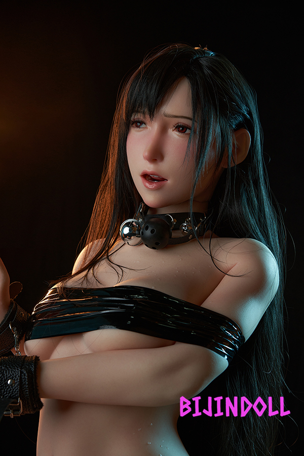 167cm D-cup gamelady head No.11 silicone super real beauty ball gag training play love doll oral sex tifa