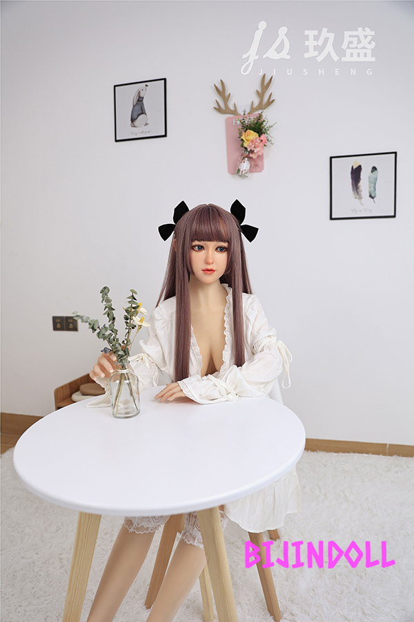 Jiusheng Doll#8 Shirley 150cm D-cup silicone head beautiful big breasts beauty real doll luxury sex doll