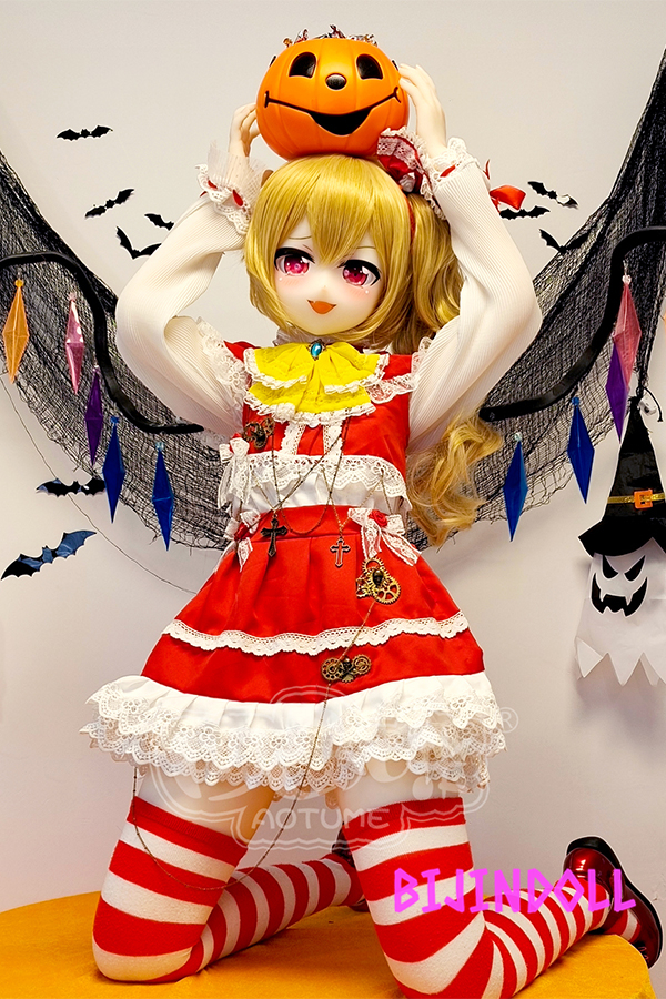 aotumedoll#100 B-cup TPE Flandre Scarlet sex doll Touhou Project flandre cosplay anime doll