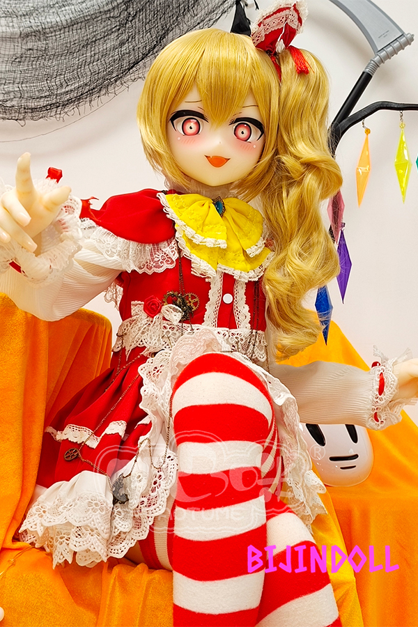 aotumedoll#100 B-cup TPE Flandre Scarlet sex doll Touhou Project flandre cosplay anime doll