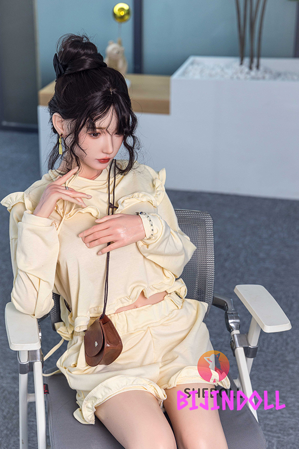 SHEDOLL 158cm C-cup Silicon Head Rial Sexy Doll Sex Life Size Adult Dutch Wife Handjob Erotic Creampie Doll