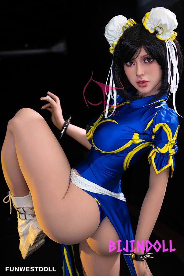 Funwest#059 Lucy 155cm F Cup TPE Chun-Li Cosplay Love Doll Female Fighter Character Real Dutch Wife