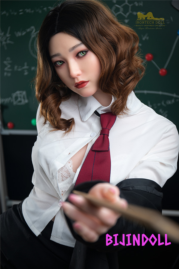 Irontechdoll 166cm C-Cup Silicone Asian Tutor Sex Doll Seduction Sex Adult Big Breasts Dutch Wife