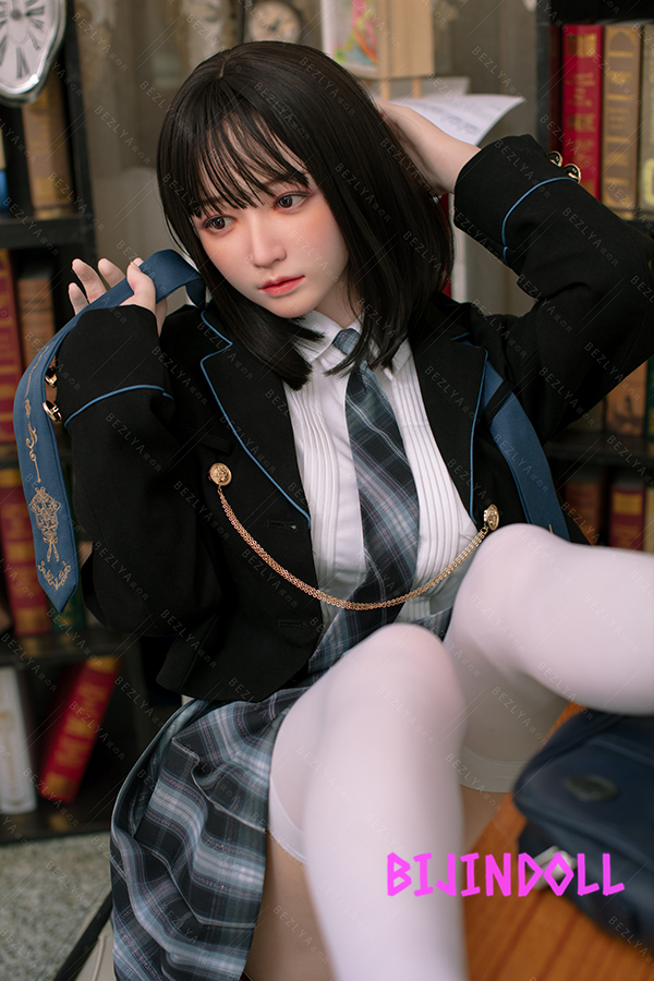 Bezlya 桔梗 160cm B-cup Silico Adult Pornsex doll beautiful real doll life-size adult r18 doll