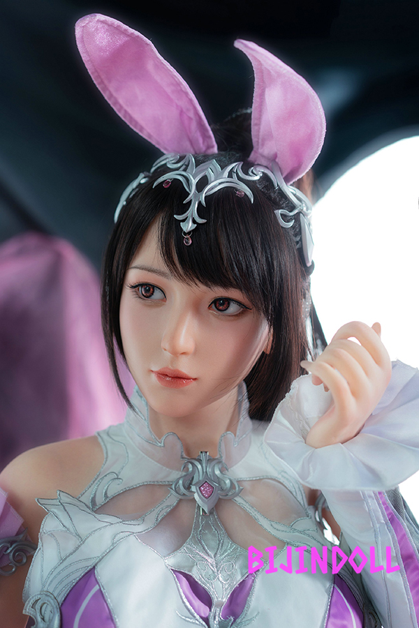 WAXDOLL#GE17Z 155cm C-cup Silicone Game Cosplay Love Doll Luxury Realistic Doll R18 Dutch Wife
