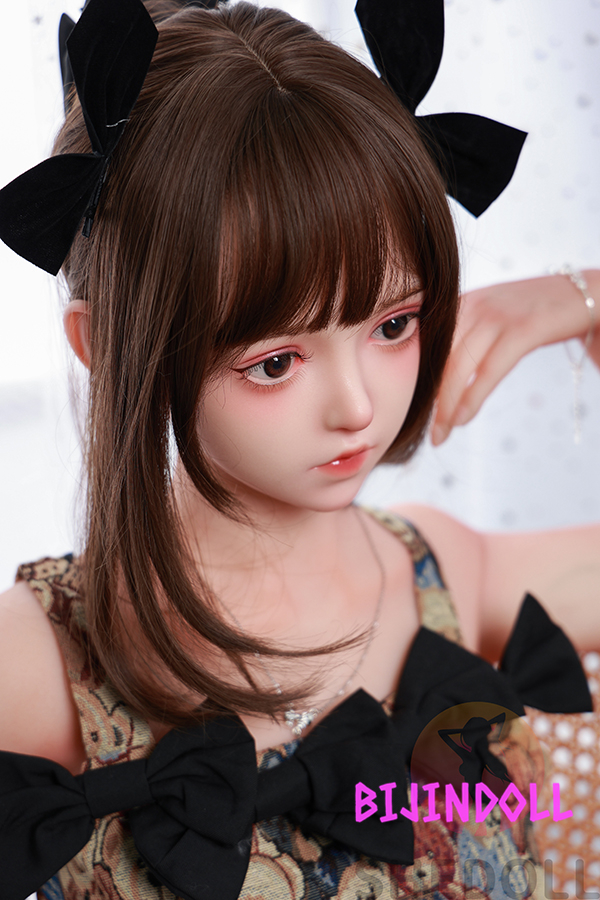 SHEDOLL 148cm D-cup Silicone Head Sex Doll Sister Plump TPE Body Natural Beautiful Dutch Wife