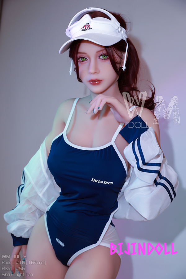 WMDoll#56 164cm D-cup TPE beautiful swimsuit sex doll popular WM new work real beautiful