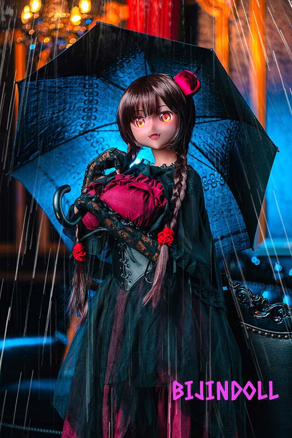 Siliko&Aotume Collaboration Doll H-cup 155cm TPE Big Tits Cute Anime Sex Doll 2-D Sex Cosplay Doll