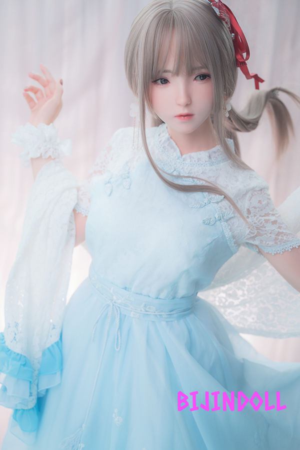 FUDOLL#14 150cm B-cup Full Silicone Beautiful Love Doll Real Shaved Pussy Sexy Dutch Wife