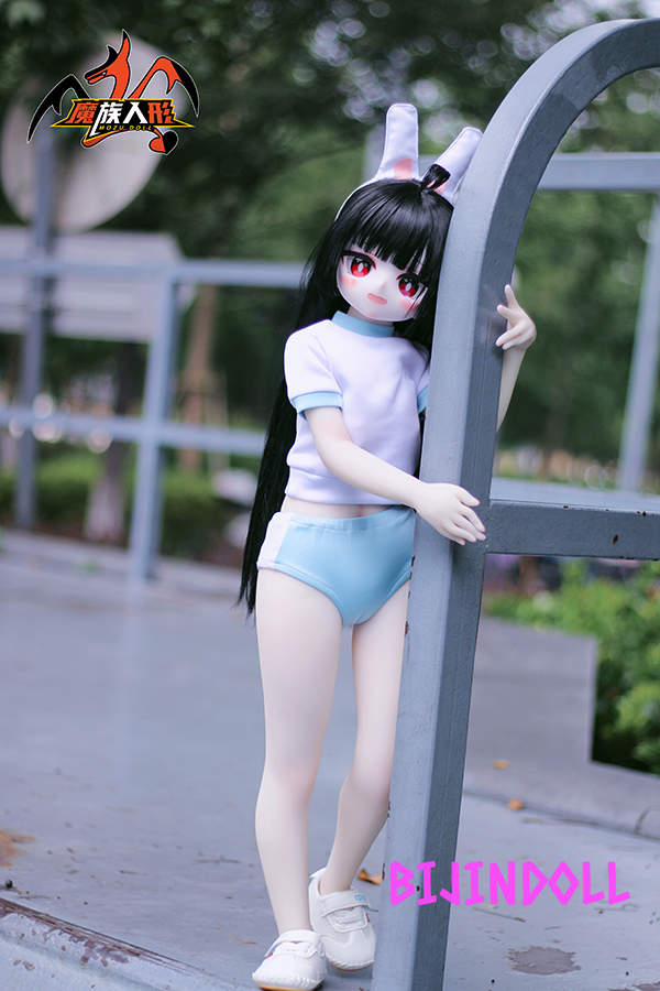 Mozudoll Rabbit Miu PVC Head Picture Clothing Free Anime Sex Doll Erotic Gym Clothes Sex Cos Cute Dutch Wife
