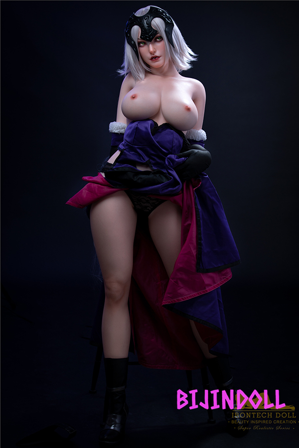 Irontechdoll 165cm G-Cup Silicone Jeanne d'Arc  (Alter) Sex Doll FGO Game Cosplay Dutch Wife