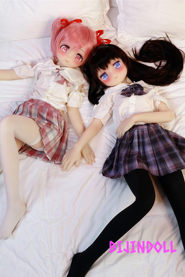 aotumedoll#54#55 B-cup TPE Madoka Kaname and Homura Akemi Love Doll Magical Character Life-Size Anime Head Dutch Wife Cute 2D Sex Doll