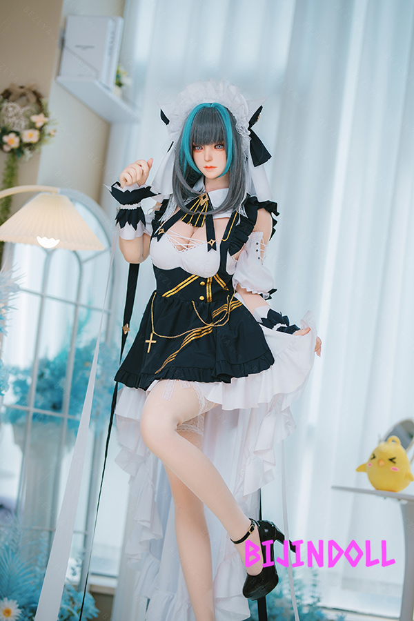 Bezlya2.2 Fengling 155cmM F-cup Silicone Head Beautiful Cosplayer Love Doll Shaking Soft Big Breasts Life Size Realistic Dutch Wife Luxury Sex Erotic Doll