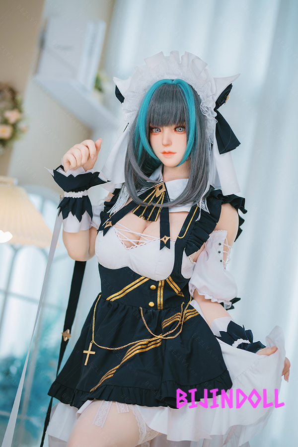 Bezlya2.2 Fengling 155cmM F-cup Silicone Head Beautiful Cosplayer Love Doll Shaking Soft Big Breasts Life Size Realistic Dutch Wife Luxury Sex Erotic Doll