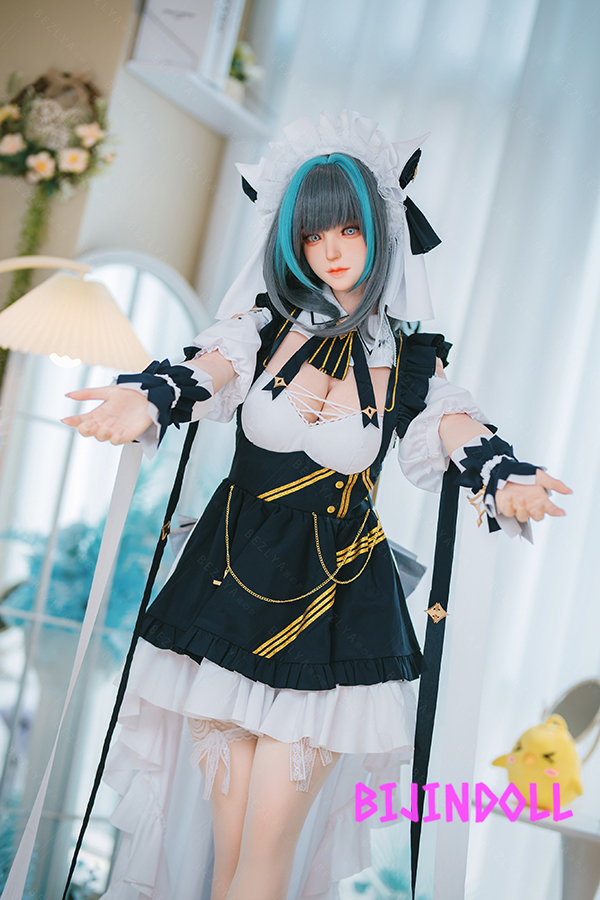 Bezlya2.2 Fengling 155cmM F-cup Silicone Head Beautiful Cosplayer Love Doll Shaking Soft Big Breasts Life Size Realistic Dutch Wife Luxury Sex Erotic Doll