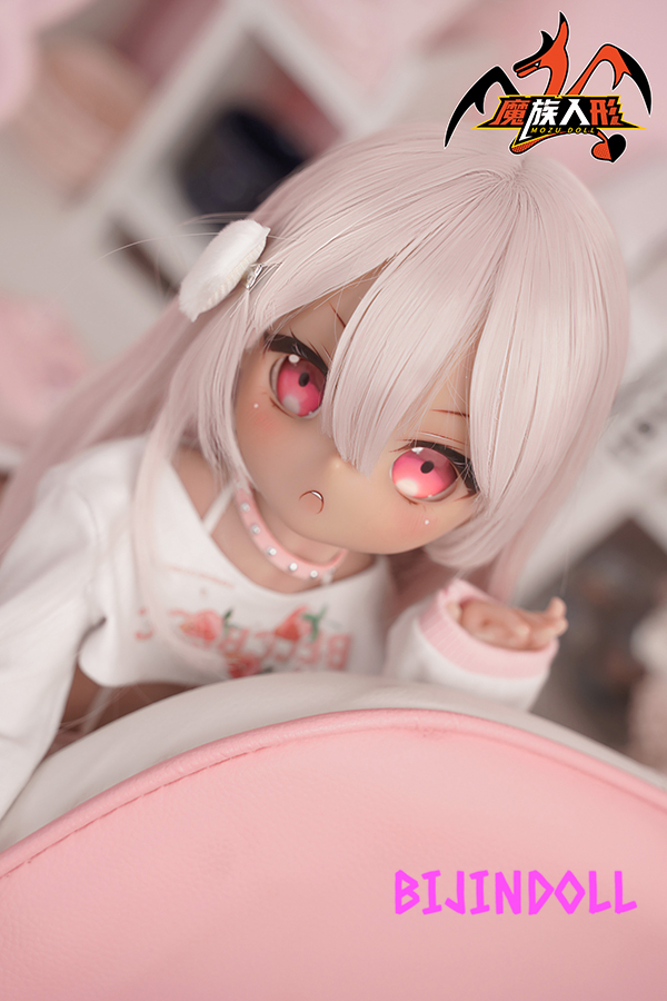 mozudoll Kuro PVC Head Picture clothing free Cute brown anime love doll cheap anime doll sex anime dress-up doll