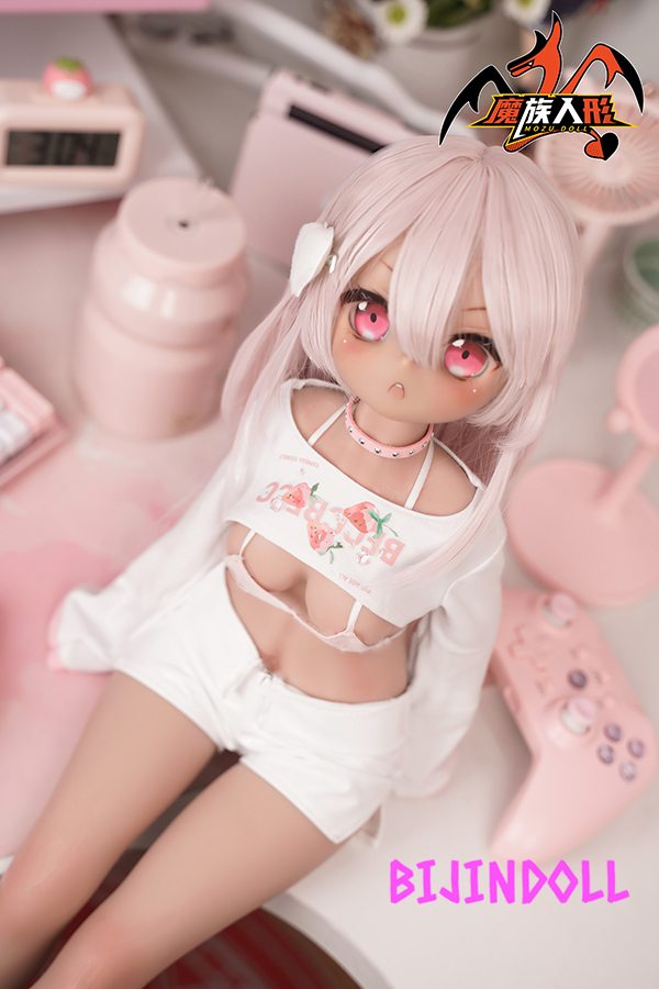 mozudoll Kuro PVC Head Picture clothing free Cute brown anime love doll cheap anime doll sex anime dress-up doll