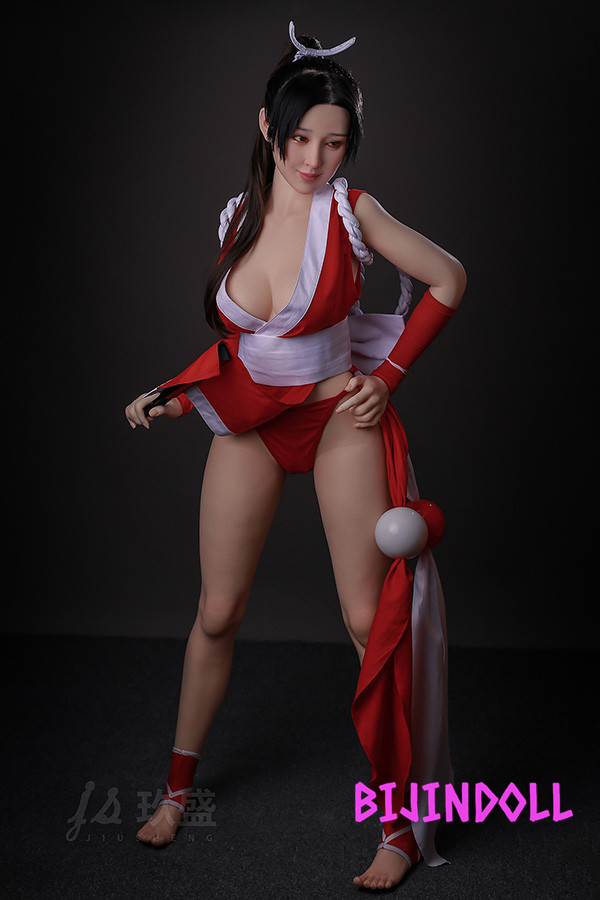 Jiusheng Doll Pamela 158cm D-cup Silicone Mai Shiranui Sex Doll nude Mai Shiranui porn Erotic Life-size Doll Real Cosplay Sex Doll
