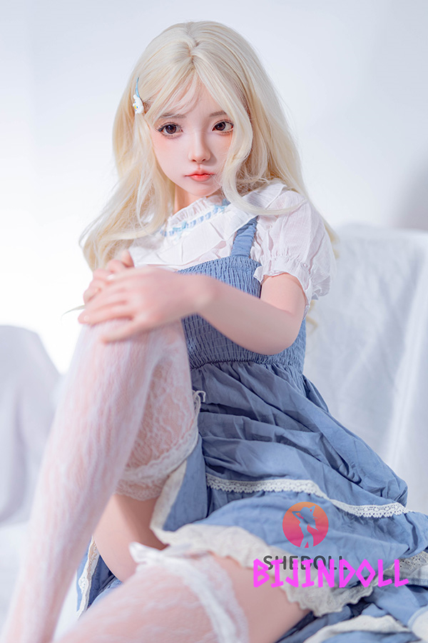 SHEDOLL 148cm D-cup Silicone Head Beautiful love doll recommended cute sister life-size erotic sex doll