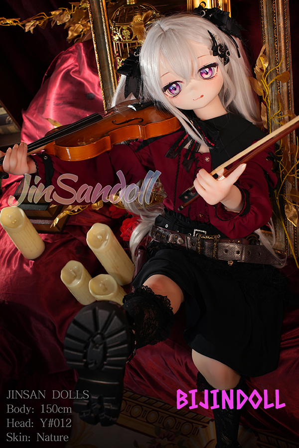 WMDoll#Y012 150cm B-Cup PVC Head Anime Sex Doll Cute White Haired Life Size Sex Doll Cosplay Anime Sex Doll