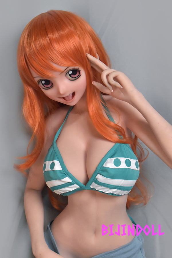 ElsaBabe-AHR003 148cm silicone nami cos anime sex doll big breasts cosplay one piece anime sex dutch wife