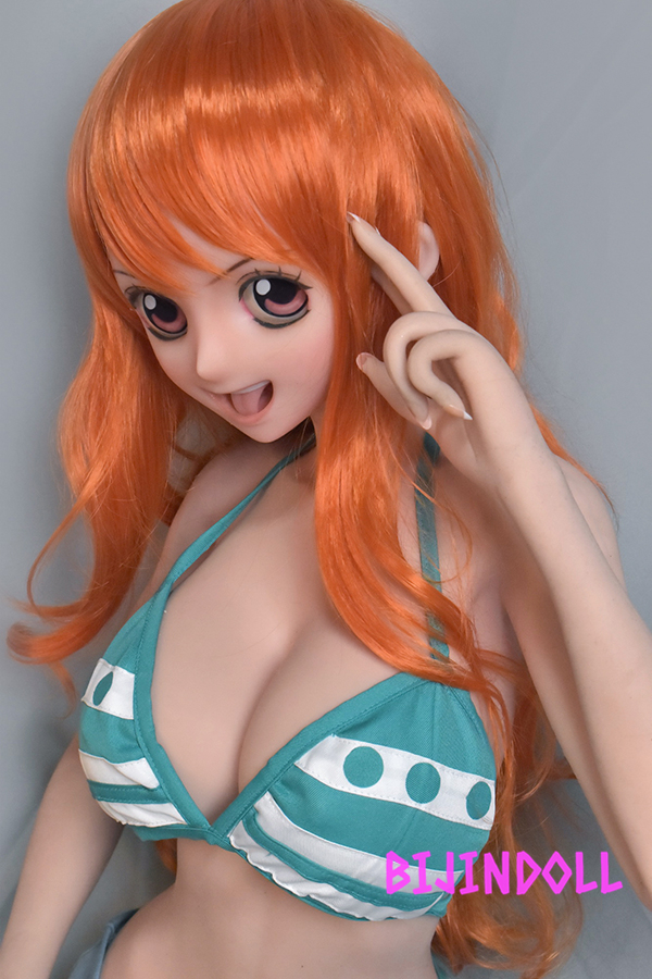 ElsaBabe-AHR003 148cm silicone nami cos anime sex doll big breasts cosplay one piece anime sex dutch wife