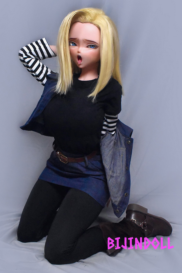 ElsaBabe-AHR002 148cm silicone Android 18 anime sex doll blowjob sexy sex doll big tits cosplay doll