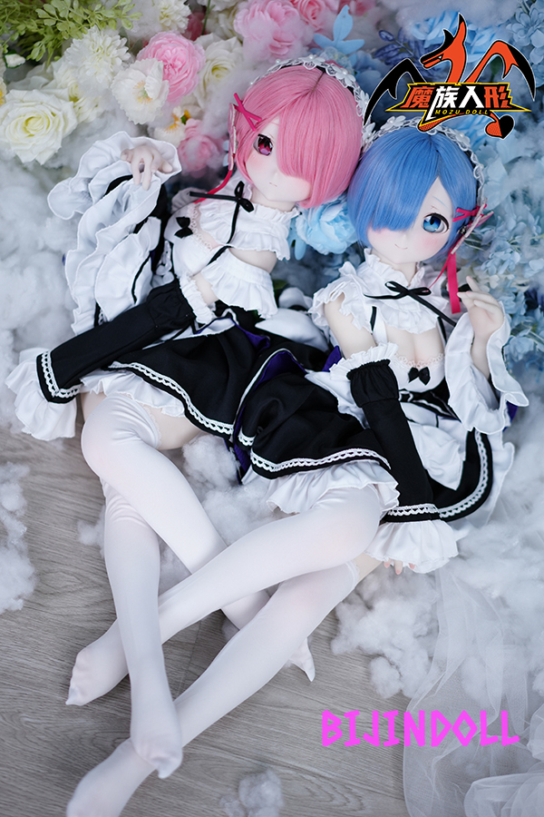 mozudoll Rem PVC Head Picture clothing free Super cute maid anime doll maid cosplay cheap sex doll