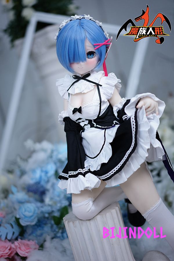 mozudoll Rem PVC Head Picture clothing free Super cute maid anime doll maid cosplay cheap sex doll