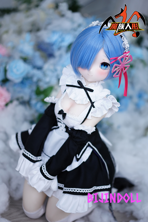 mozudoll Rem PVC Head Picture clothing free Super cute maid anime doll maid cosplay cheap sex doll
