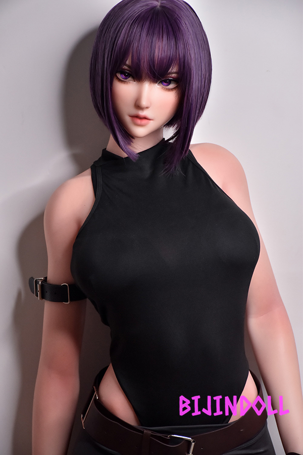 ElsaBabe-AHC006 165cm silicone short hair real doll big breasts