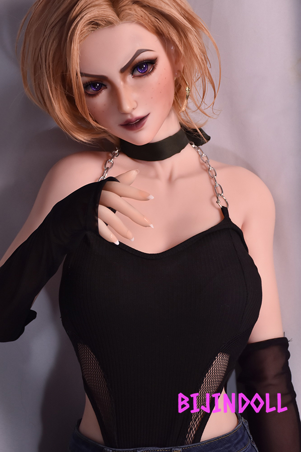 ElsaBabe-AHC007 165cm silicone Blonde Realistic Hot Sex Doll