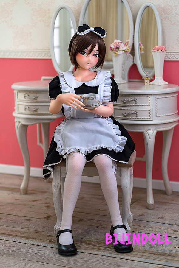 ButterflyDoll 140cm F-cup TPE Anime busty maid sex dolls