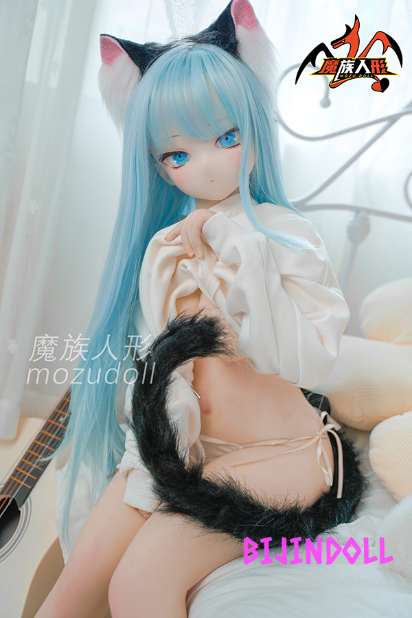 Mozudoll Mint PVC Head Picture Clothing Free Anime Cat Girl Sex Doll Anime Girl Cute Big Breasts