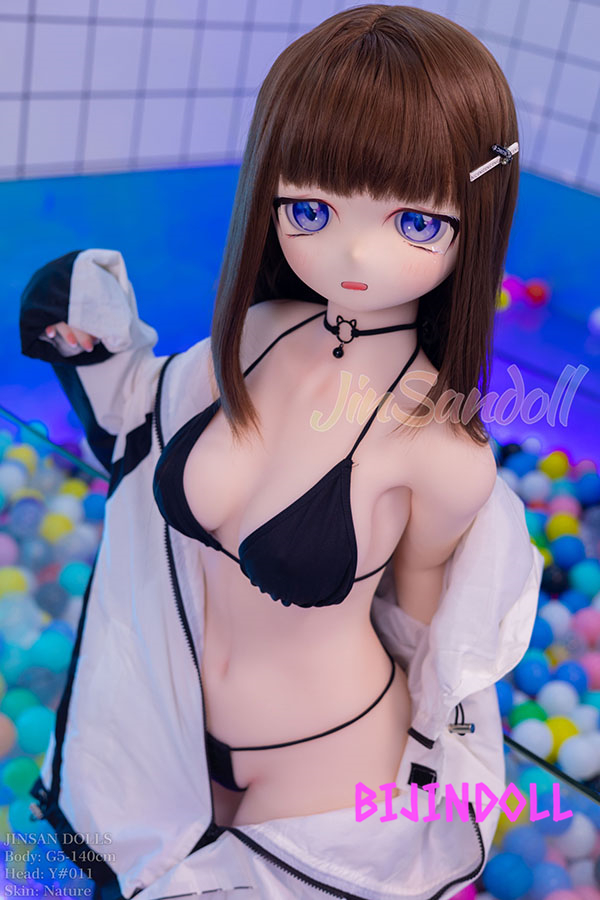 WMDoll#Y011 140cm B-cup PVC Head Anime Girlfriend Life-size Anime Sex Dolls