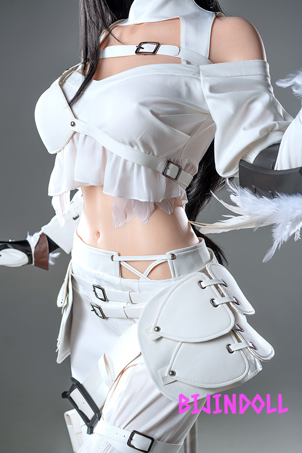 GameLadyNo.26 171cm/67″ G-Cup Silicone Smiling Tifa Real Sex Doll Cosplay Costume