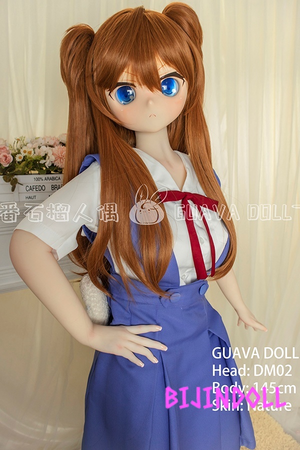 GUAVADOLL DM02 Normal Skin Hand-Drawn Makeup Vinyl Head Strong-Willed Cosplay Beautiful Girl Anime Love Doll