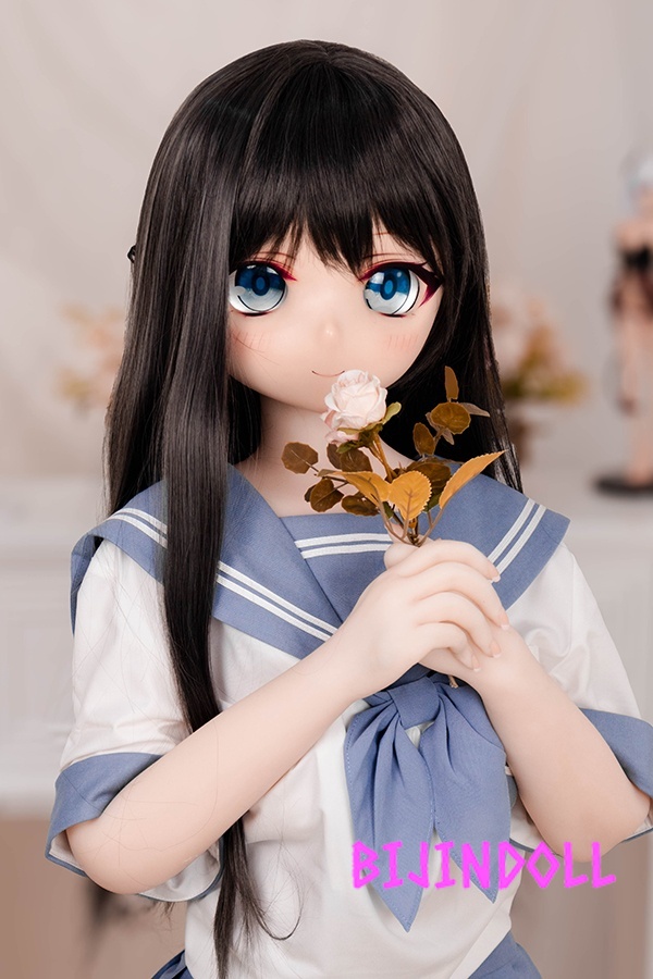 GUAVADOLL DM02 Normal Skin Hand-Drawn Makeup Vinyl Head Neat Female Student Anime Love Doll