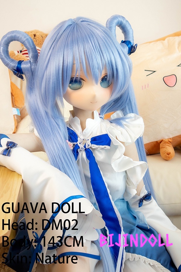 GUAVADOLL Stera DM02 C-Cup Nomar Skin Hand-drawn Black Vinyl Doll Flower Knight Healing Cute Anime Love Doll