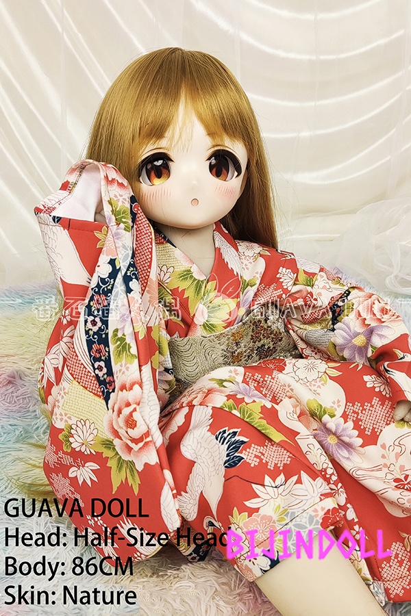 GUAVADOLL DMS02 Normal Skin Hand-Painted Makeup Vinyl Head (PVC) Cute Love Doll Japanese Clothing New