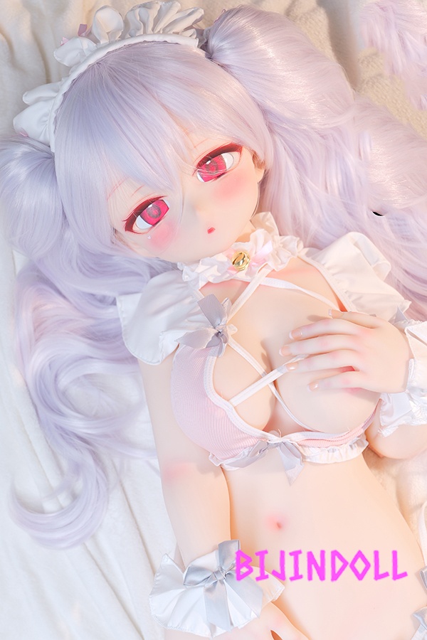 GUAVADOLL DM03 E-Cup Normal Skin Hand-Drawn Makeup Eye Decal Vinyl Head Lovey-Doll Beautiful Girl Anime Doll