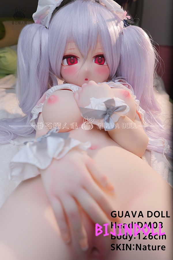 GUAVADOLL DM03 E-Cup Normal Skin Hand-Drawn Makeup Eye Decal Vinyl Head Lovey-Doll Beautiful Girl Anime Doll