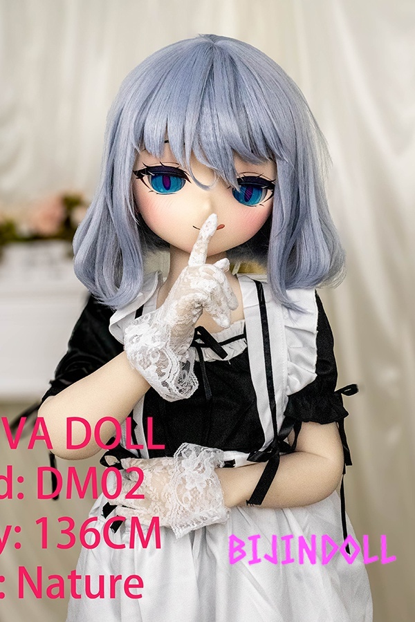 GUAVADOLL DM02 Normal Skin Hand-painted Makeup Vinyl Head Uniform Love Doll