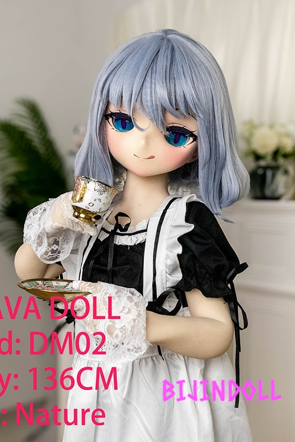 GUAVADOLL DM02 Normal Skin Hand-painted Makeup Vinyl Head Uniform Love Doll