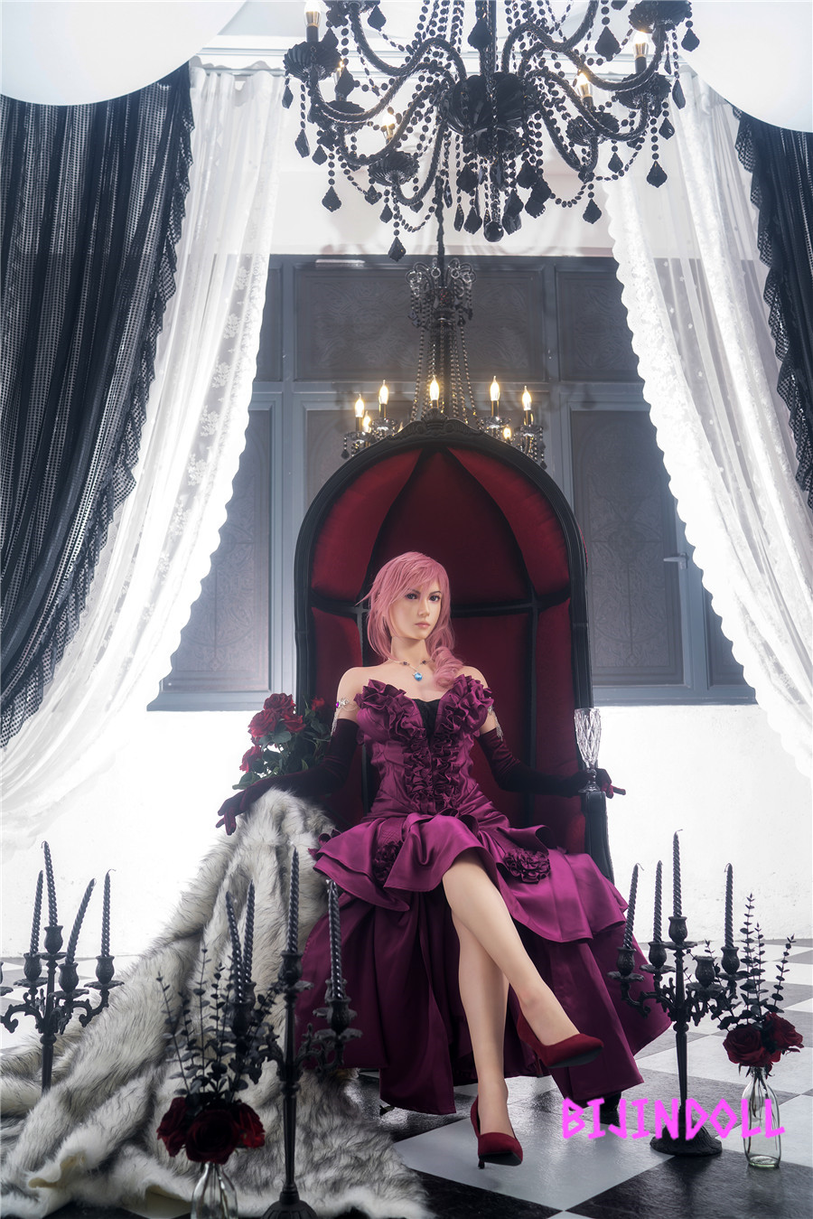 GameLadyNo.19 171cm/67″ G-Cup Silicone Lightning Real Beautiful Girl Love Doll Sexy MAX Cosplay Creampie SEX Dolls