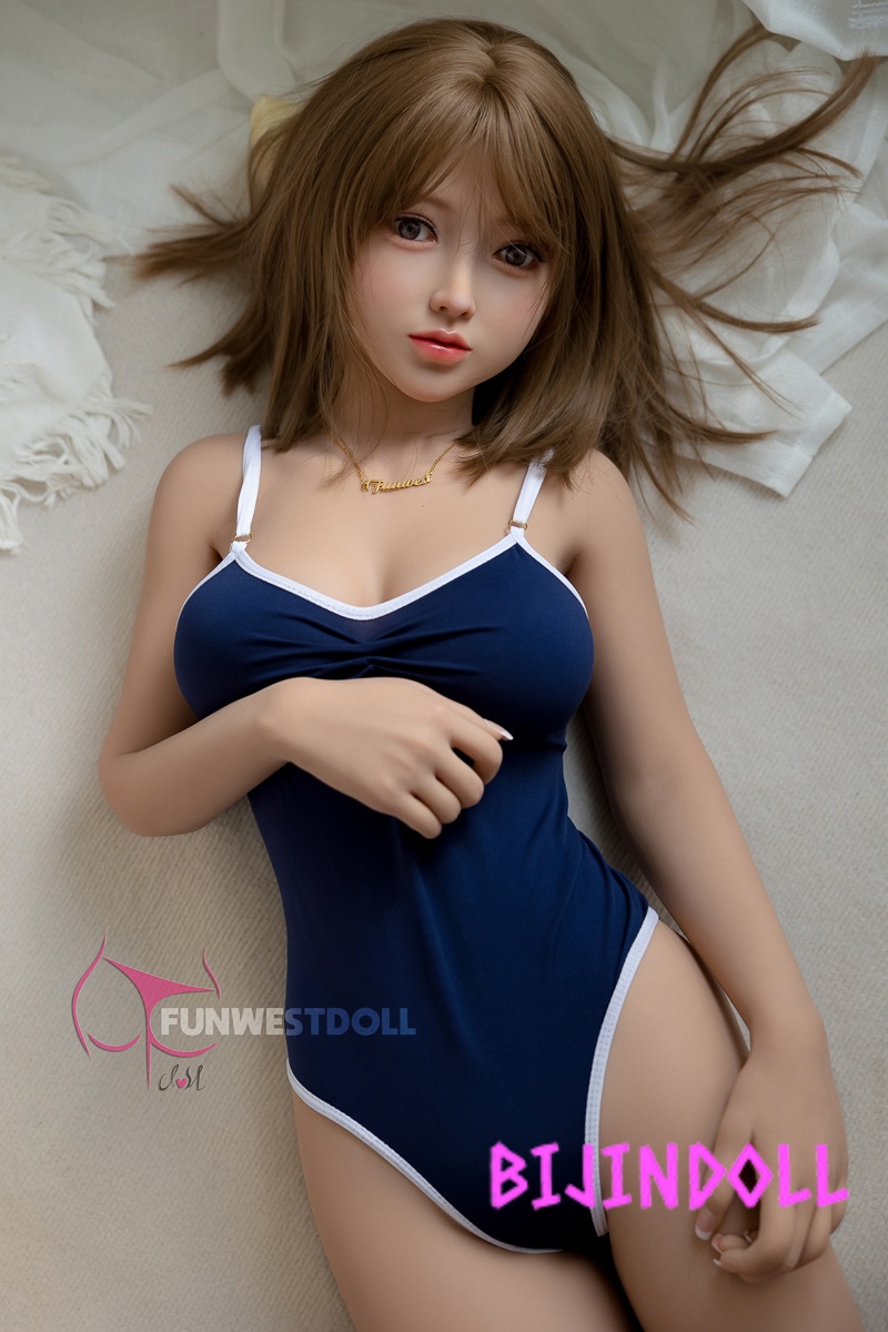 Funwest Amy FWD099 Head#041 152cm D-cup TPE Normal Skin Life Size Love Dolls Swimsuit Lovedoll