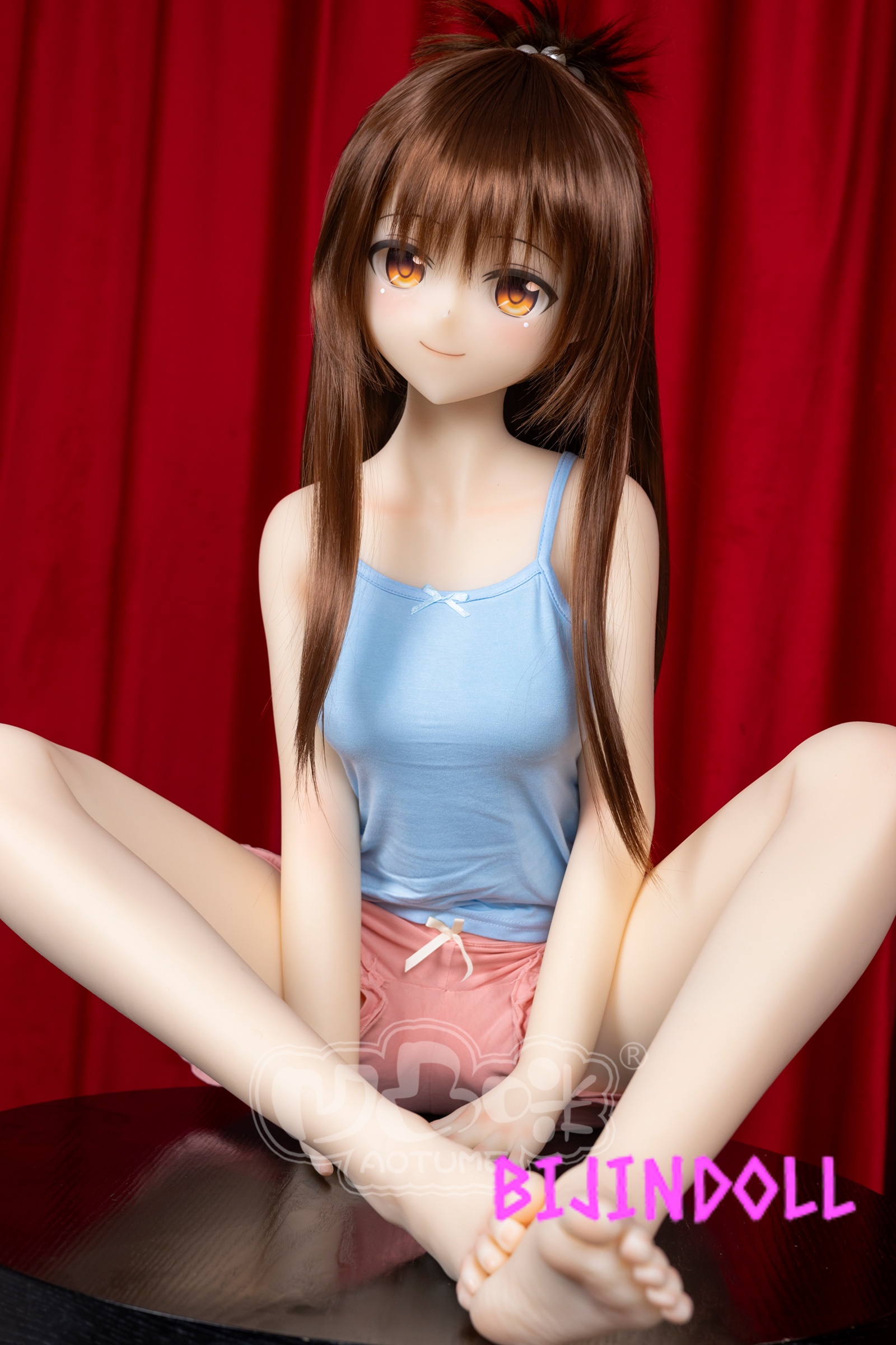 Aotumedoll Yuuki Mikan #127 145cm B-cup Silicone Beautiful Girl Sex Doll Cute Cosplay Love Doll To Love-Ru
